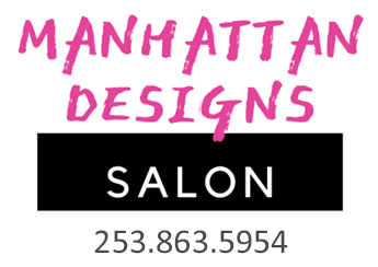 Manhattan Designs Salon logo - phone number 253.863.5954